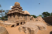 Mamallapuram - Tamil Nadu. The five Rathas. the Arjuna Ratha. 